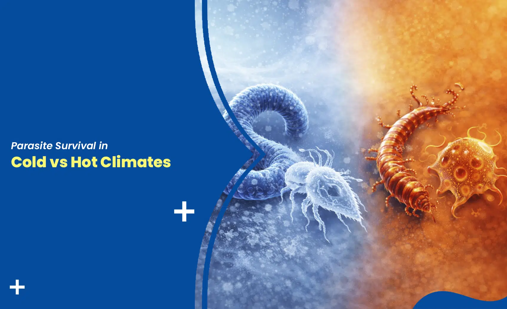 Parasites in cold vs hot climates